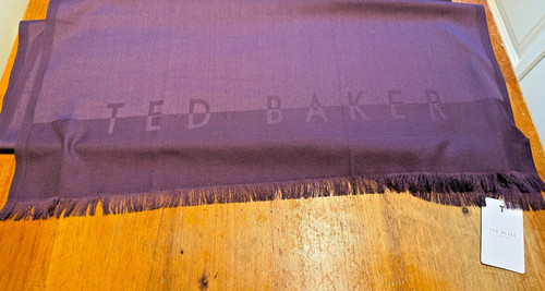 Ted baker logo long scarf - logo,