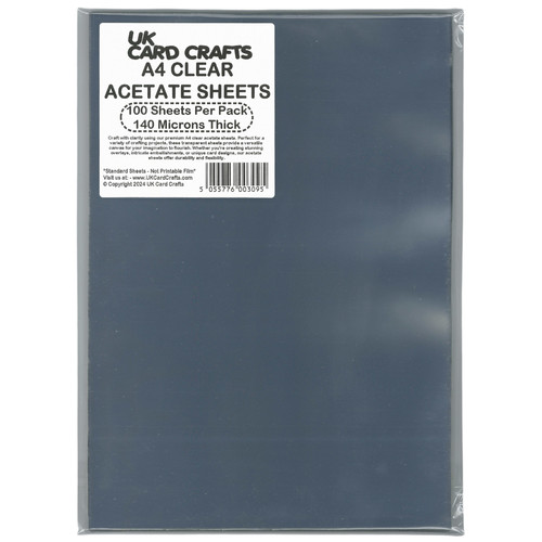 Acetate 100 sheets 140 - a4, sheets,