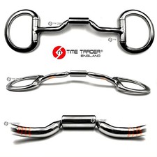 Western Degree Port Eggbutt with Copper Inlay Horse bit Snaffle All Sizes OTTE