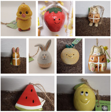 Ceramic felt spring Easter