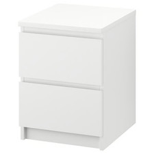 IKEA MALM Chest of Drawers 2 3 4 6 Bedsides Drawer Bedroom Storage Unit Modern