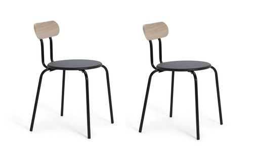 Habitat zayn wood effect pair - zayn,