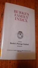 Burke's Family Index