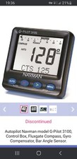 NAVMAN G-Pilot  3100  COMPLETE /RUDDER SENSOR /GYRO COMPASS /DISPLAY/ no scratch