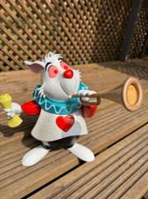 White Rabbit Queen of Hearts Figurine – Alice in Wonderland Inspired Collectible