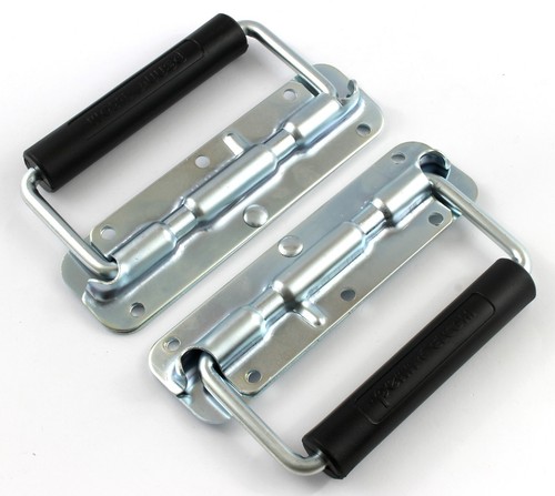 Steel sprung handles for - steel,