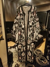 Zara MAXI KIMONO CARDIGAN COAT