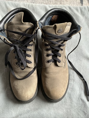 Wrangler grey nubuck - nubuck, leather