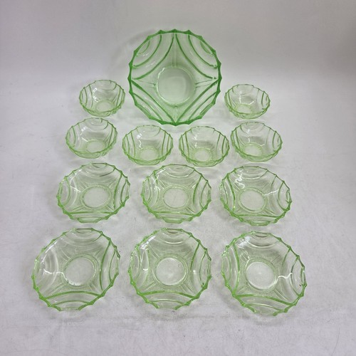 Vintage vaseline uranium glass - vintage,