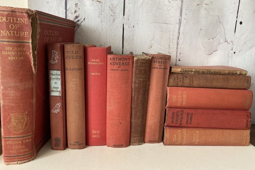 Vintage distressed hardback - vintage,