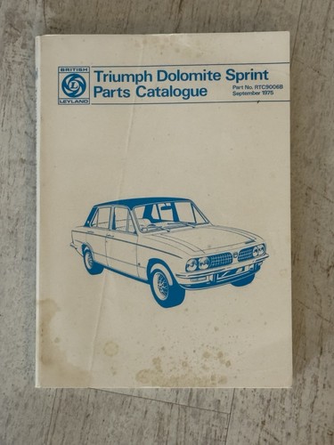 Triumph dolomite sprint - triumph, parts