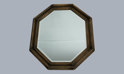 Antique deknudt belgium mirror - antique,