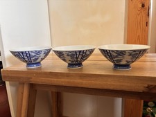 Rice Bowls Porcelain Japanese