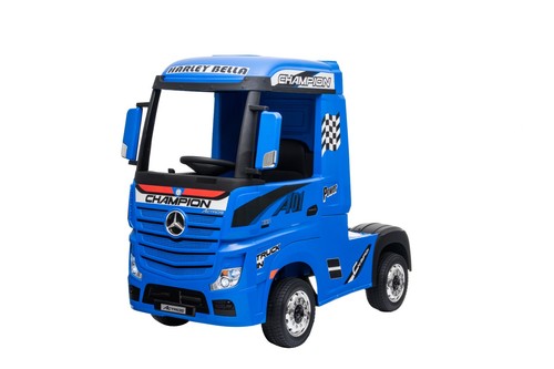 Blue mercedes actros 24v - mercedes,