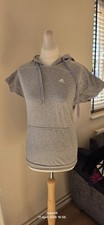 Adidas Grey Sleeveless Hoodie