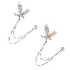  2 Pcs Lapel Pin for Men Suits