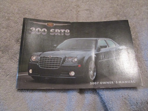 2007 chrysler 300 srt8 owner - chrysler,