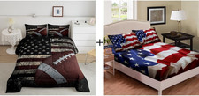 American flag comforter set - flag,