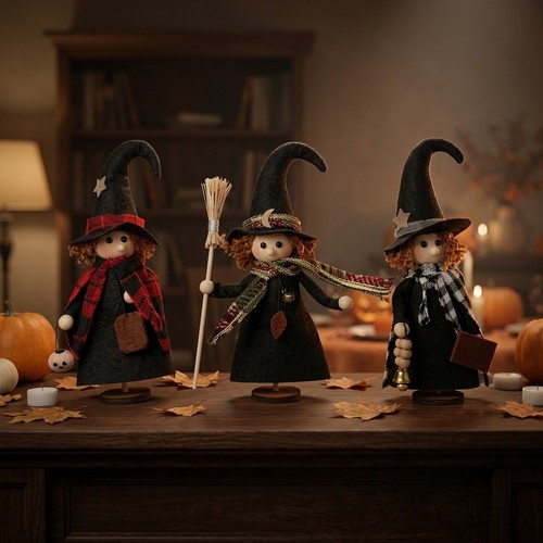 Primitive witch figurine for - witch,