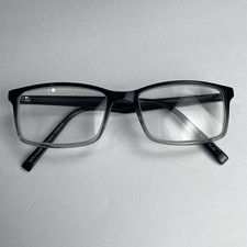 Specsavers Eyeglasses Glasses Frame Square Black Full Rim Washington 53-17-140