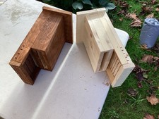 Bat Boxes. 2 Bay House Size H 43 cm D 24 cm Hand Made Treated