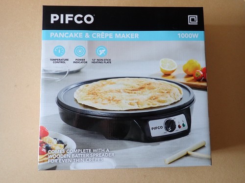 Pifco pancake crepe - pancake, maker