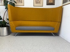 Orange box Vintage Retro Mid Century Modern High back Sofa Office Seating M4927B