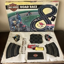 Harley Davidson Road Race Tyco Slot Car Motorcycle Boxed Unused