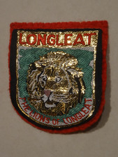 Longleat The Lions of Longleat Cloth Badge