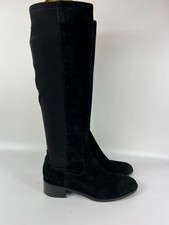 LK Bennett boots black suede