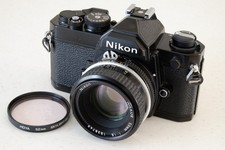 Nikon FM SLR (black) & Nikon