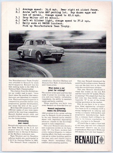 Renault dauphine caravelle - r-8,