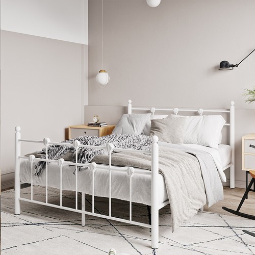 Metal bed frame - frame, single