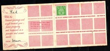 National savings stamps - gb,