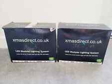 Christmas Xmas Light Led Curtain Modular Lighting System 2x 2mx2m 800 Bulbs 4M