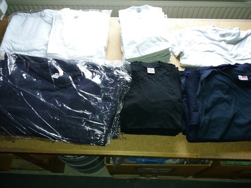 Joblot with 120 new - 120, t-shirts