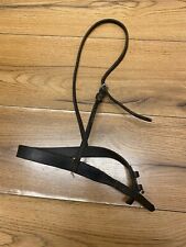 Cob 1” Brown Leather Hunter Cavesson Noseband