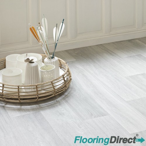 White grey oak - oak, vinyl