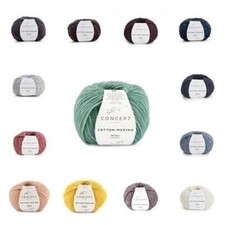 Katia Yarn Cotton Merino 50G