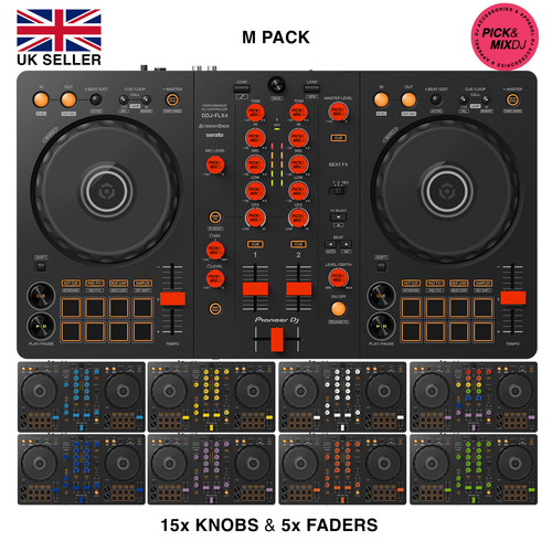 Colour knobs faders - &, for