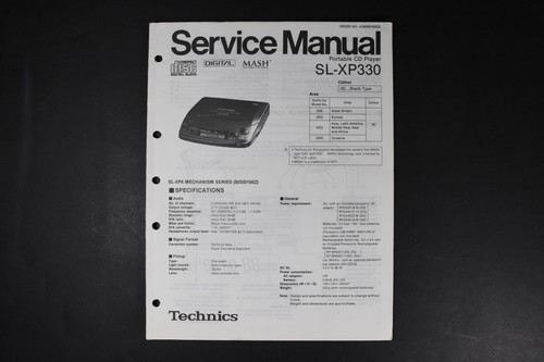 Technics xp330 portable - sl-xp330, cd