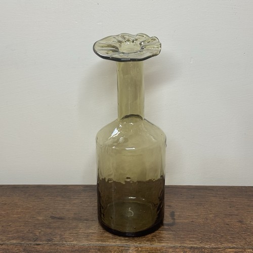 Vintage art glass - vintage, green