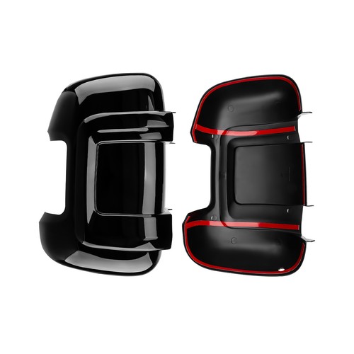 Pair wing mirror covers - wing, for