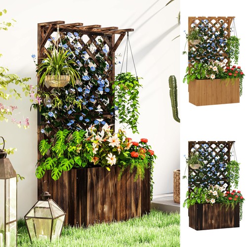 Raised garden bed wooden - raised,