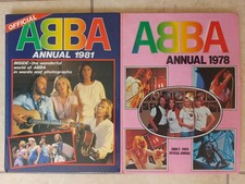 2 x Vintage ABBA Hardback