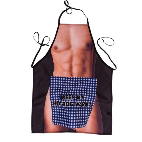 Novelty kitchen apron with - novelty,