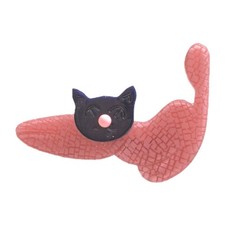  Lea Stein Genuine Cat Brooch