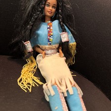 Vintage Barbie Native American