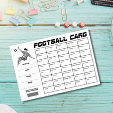 100 x 40 FOOTBALL FUNDRAISING