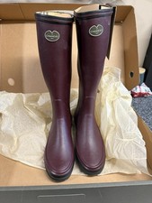 Le Chameau Ladies Boots Cherry